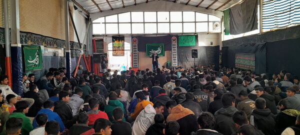  مراسم عزاداری وفات حضرت ام البنین در هنرستان محمودیه خیامی 11