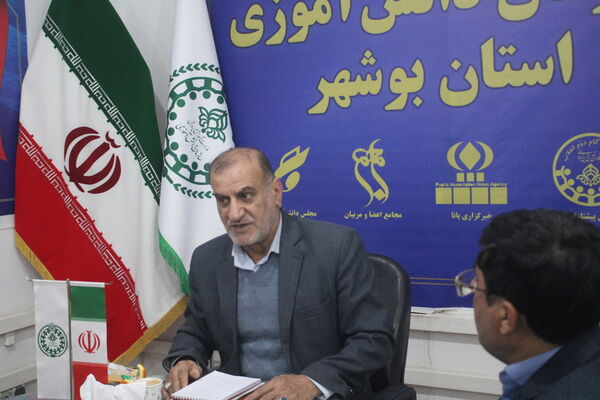 بازدید مشاور وزیر آموزش و پرورش از سازمان دانش‌آموزی استان بوشهر