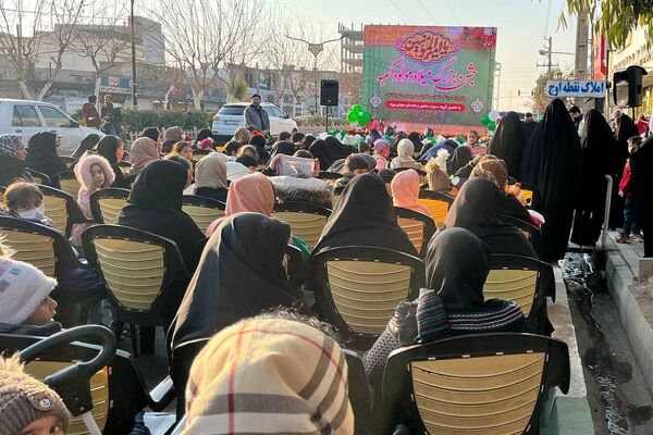 جشن بزرگ میلاد مولود کعبه در شهر قیامدشت ری یک