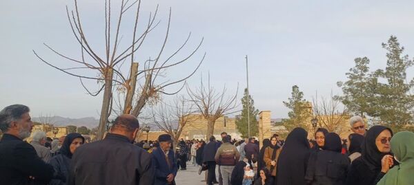 آیین چراغ برات در مزار شهیدان خلیل آباد 