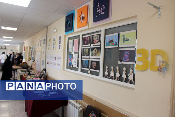 برپایی نمایشگاه هفته مشاغل در هنرستان شهید مهدی هندویان قم
