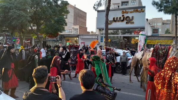 برگزاری آیین سوگواری کاروان عشق همزمان با شروع ماه صفر در شهرستان سبزوار