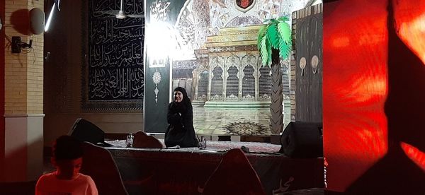  مراسم عزاداری شهادت‌حضرت رقیه (س) در مصلی کرج