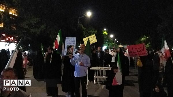 هشتاد و پنجمین شب از شب های مقاومت نیشابور در قاب پانا 