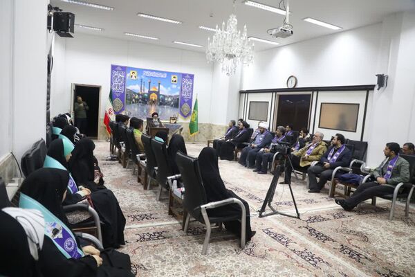 آیین اعزام عمره دانش‌آموزی کشور در قم