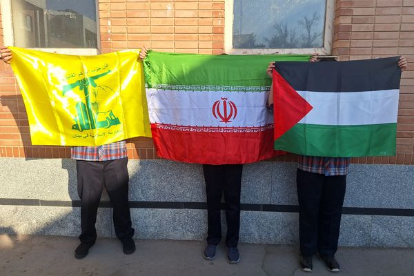 دانش آموزان شیرازی جنایات اسرائیل را محکوم کردند