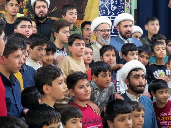 اعتکاف دانش‌آموزان مسجد انقلاب شهرستان بجنورد 