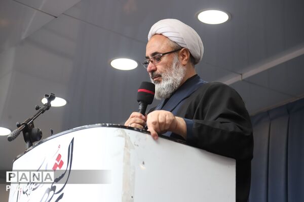 تجمع بانوان علمدار زینبیون تبریز در محکومیت جنایات بی سابقه آمریکا و رژیم صهیونیستی