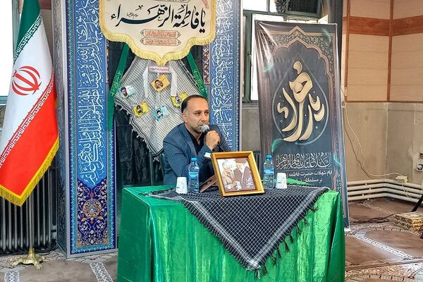  سوگواره فاطمی و گرامیداشت هفته بسیج در ورامین