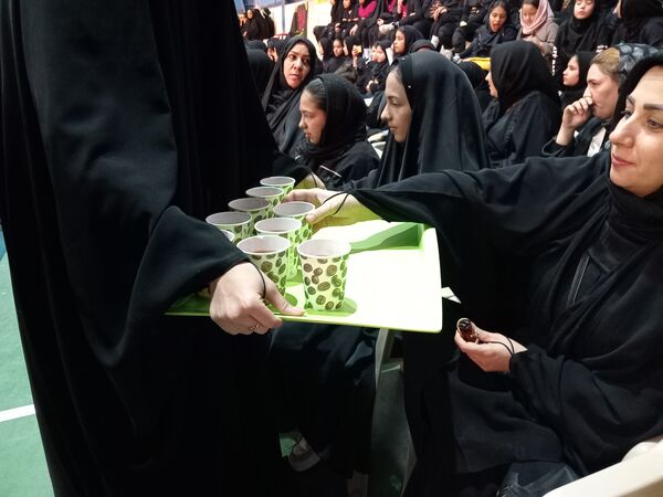 عزاداری دختران ورزشکاران شهر جعفریه به‌مناسبت شهادت حضرت فاطمه زهرا(س) 