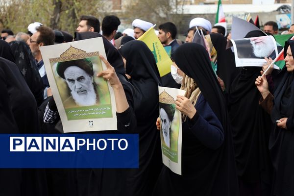 راهپیمایی روز قدس در ارومیه