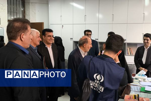 حضور معاون پرورشی و فرهنگی اداره‌کل آموزش و پرورش در جوانرود