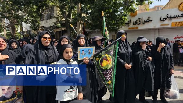 مراسم عاشورای حسینی با حضور پرشور مردم عزادار یاسوج