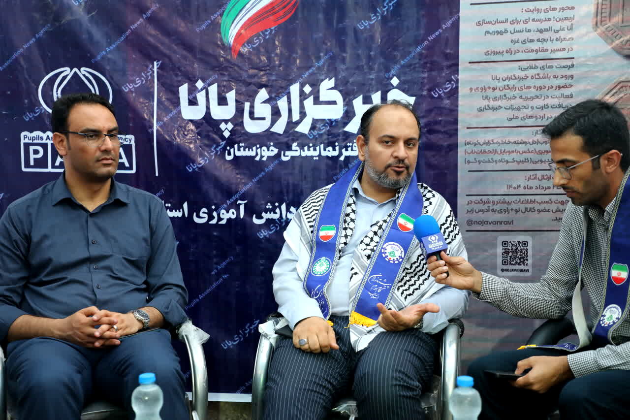 حضور دانش‌آموزان در مواکب تجلی پیوند مدرسه و جامعه است
