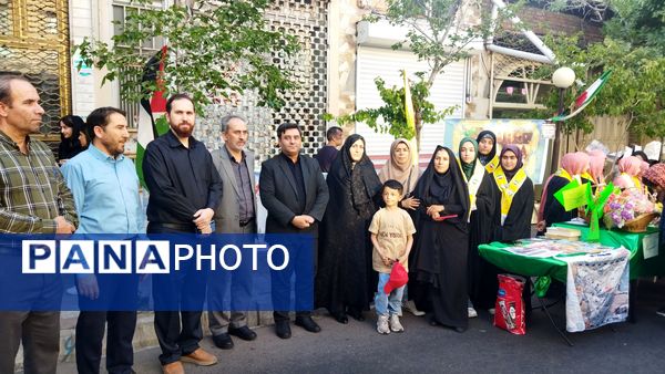 جشن وحدت و ولایت با حضور پرشور دانش‌آموزان اسکو