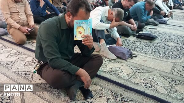 قرائت دعای عرفه در مهدیه نیشابور-۱