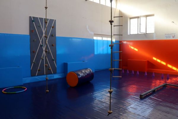 آیین افتتاح کلاس ورزش مدرسه ۲۲ بهمن روستای مندکان شهرستان پاکدشت  