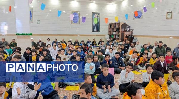 جشن نیمه شعبان باحضور دهه نودی‌های روستای گمبوعه بزرگ