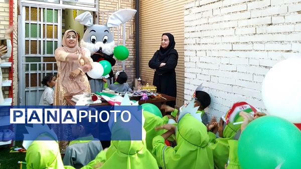 جشن غنچه‌ها با رنگ لبخند و امید