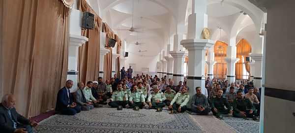 مراسم یادواره شهدای خدمت به‌مناسبت هفته دولت در شهرستان خلیل آباد 