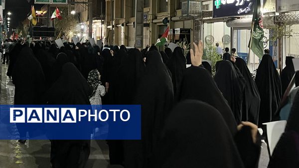 تجمع مردمی در پی حمایت از مردم غزه و لبنان