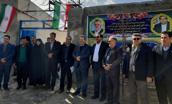 افتتاح پروژه‌های مقاوم‌سازی مسکن روستایی در روستای چشمه‌قنداب 