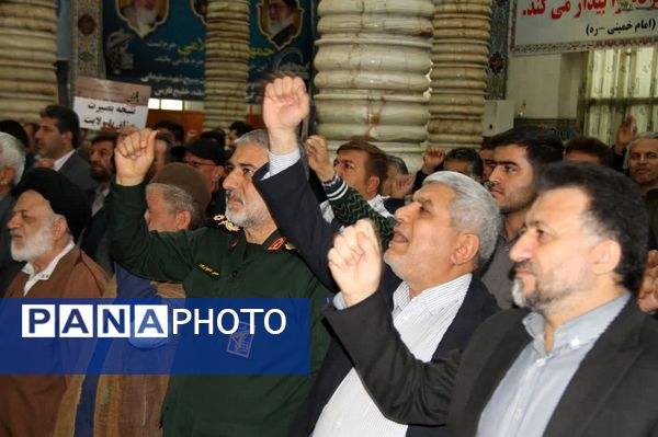 تجدید بیعت مردم بهبهان با انقلاب اسلامی در حماسه ۹ دی