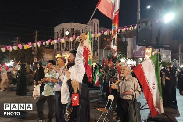 حماسه ملت مبعوث شده و میدان داری نوجوانان