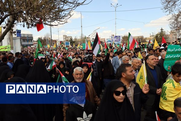 راهپیمایی روز قدس در ارومیه