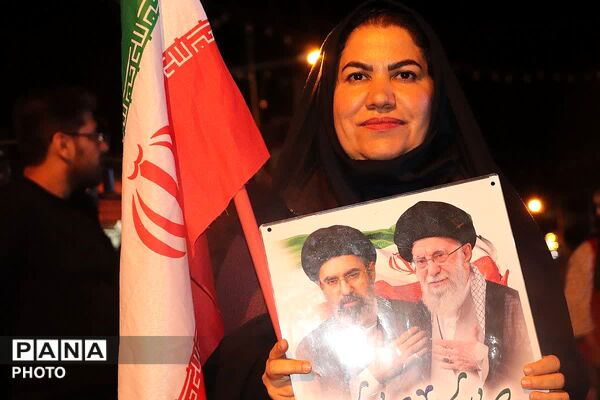 شامگاهی دیگر از حضور گرم مردمان باشتی در تجمعات