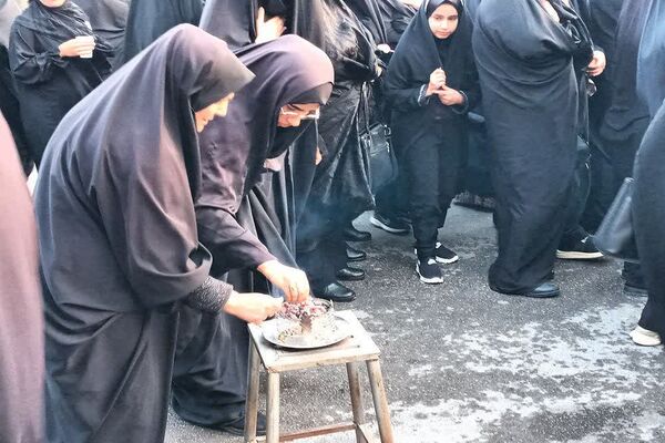 اجتماع عزادارن و سوگواران امام رضا ( ع) در شهرستان باشت