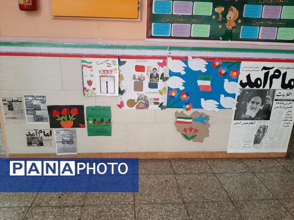 حال و هوای مدارس ملارد در ایام الله دهه فجر و اعیاد شعبانیه 