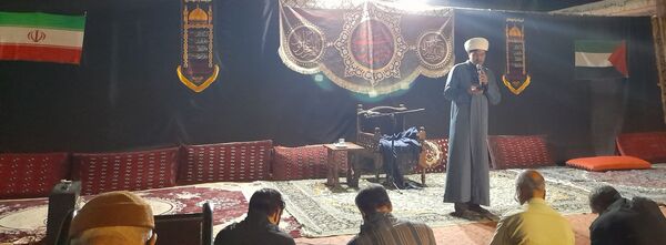 مراسم عزاداری دهه اول محرم در مسجد چهارده معصوم  نیشابور 