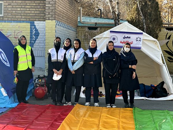 بیست‌وهفتمین مانور سراسری زلزله و ایمنی در اراک