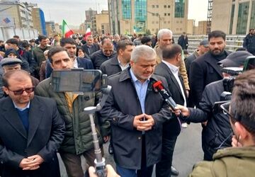 حضور رئیس کل دادگستری استان تهران در راهپیمایی ۲۲ بهمن
