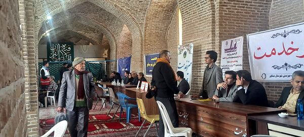 میز خدمت ادارات نیشابور در  اولین جمعه ی اسفند ماه 