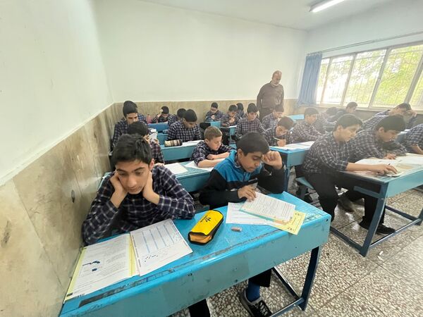 مرحله دوم آزمون سنجش عملکردی دانش‌آموزان دوره اول متوسطه، در منطقه ۱۴ تهران
