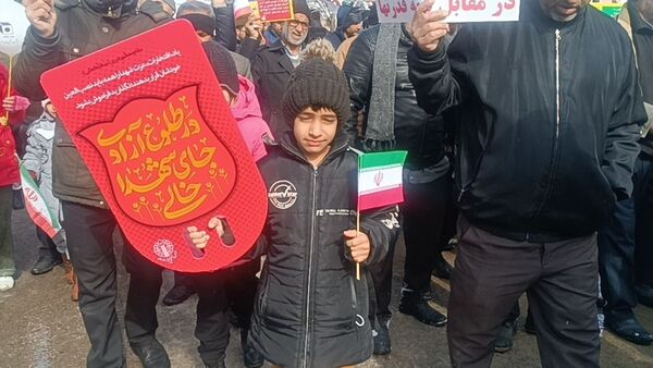 راهپیمایی ۲۲ بهمن در نیشابور 
