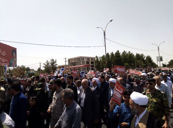 محکومیت ترور شهید اسماعیل هنیه توسط مردم تربت جام 