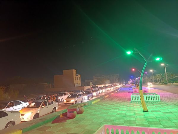 کاروان شادی جشن نیمه شعبان در بوموسی 