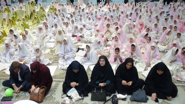 جشن تکلیف دانش‌آموزان دختر شهرستان بویراحمد
