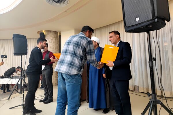 آیین تجلیل ازخادمین مراسم اعتکاف دانش‌آموزی