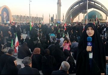آیین وداع با رهبر شهیدو حضور میلیونی مردم در مصلی امام خمینی