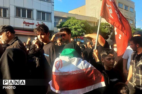دسته عزاداران تهرانی به مناسبت شهادت امام حسین (ع)