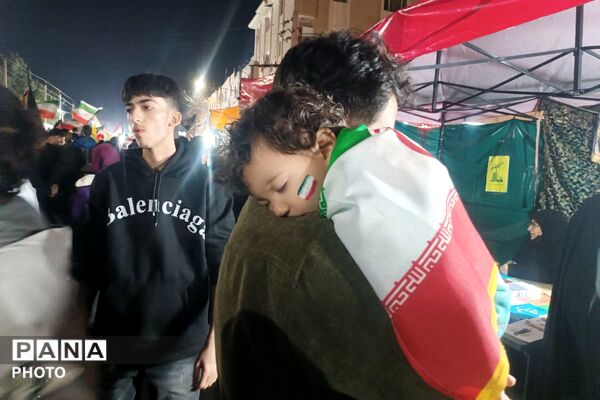 اجتماع با شکوه شهرستان ملارد در چهلم شهدای میناب