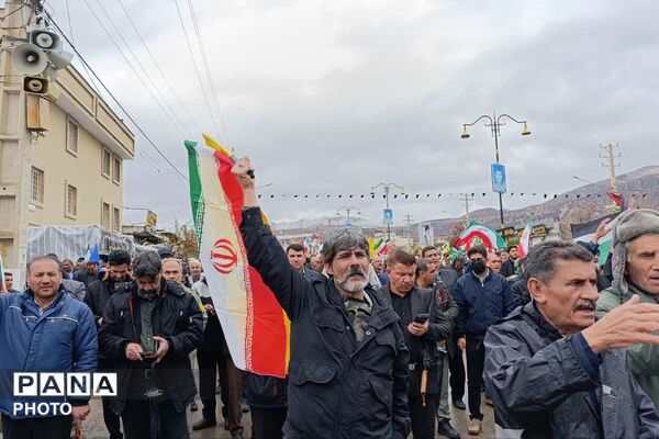 راهپیمایی روز قدس در یاسوج