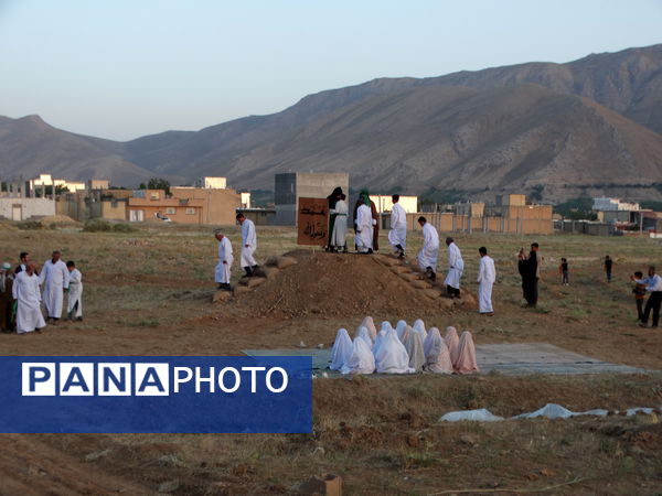 بازسازی صحنه عیدغدیر در شهر گهرو