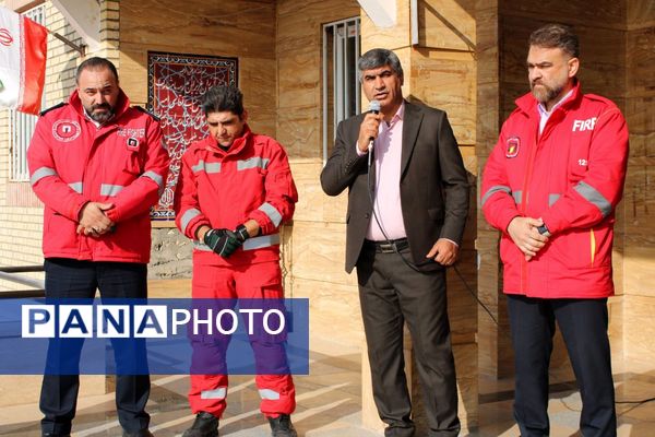 مانور سراسری زلزله و ایمنی در پردیس