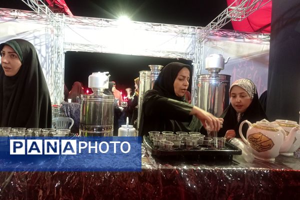 مراسم عزاداری شهادت کریم اهل بیت (ع)در کشتی سفینة  النجاة 