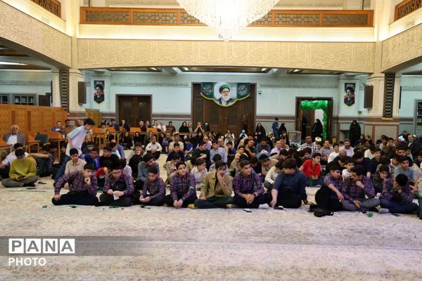 جشن تکلیف دانش آموزی پسران منطقه ۲ تهران